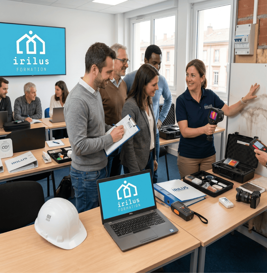Formation au diagnostic immobilier avec Irilus